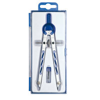 Alco Geometriezirkel Kreis-Ø 360mm 165mm silber/blau