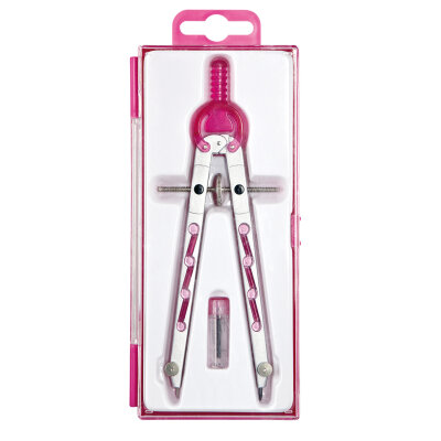 Alco Geometriezirkel Kreis-Ø 360mm 165mm silber/pink