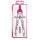 Alco Geometriezirkel Kreis-Ø 360mm 165mm silber/pink