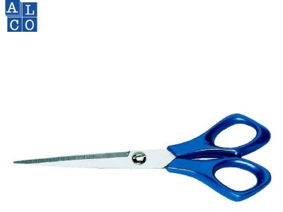 Alco Standard-Schere Edelstahl rostfrei spitz 160mm blau