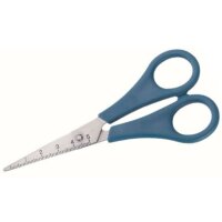 Alco Bastel-Schere Edelstahl Kunststoff spitz 135mm blau