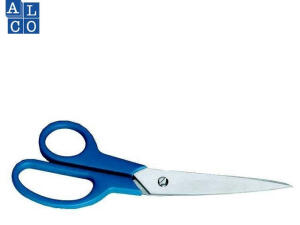 Alco Papierschere Spezialstahl gehärtet und rostbeständig spitz 210mm blau