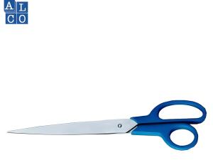Papierschere Spezialstahl gehärtet und rostbeständig spitz 260mm blau