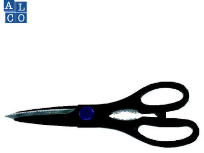 Alco Allzweckschere Spezialstahl gehärtet spitz 210mm schwarz