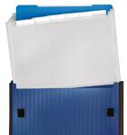 Veloflex VELOBAG Heftbox A4 quer blau m. Fächereinsatz