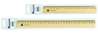 Alco Holzlineal Holz 20cm naturfarben