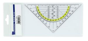 Alco Geometrie-Dreieck Kunststoff 16 cm transparent