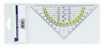 Alco Geometrie-Dreieck Kunststoff 16 cm transparent