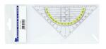 Alco Geo-Dreieck, mit Griff, Kunststoff, transparent, 16...