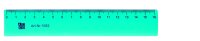 Alco Kunststofflineal flexibel 16cm blau-transparent
