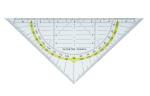 Alco Geometrie-Dreieck flexibel Kunststoff 16 cm transparent