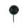 Alco Landkartennadel 20mm Ø10mm schwarz 20 Stück