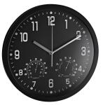 Alco Wanduhr Kunststoff Ø350mm Ziffernblatt und...