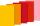 HEYDA 203375729 Seidenpapier 50 x 70 cm gelb goldgelb hochrot feuerrot hellrosa