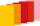 HEYDA Seidenpapier 50 x 70 cm gelb goldgelb hochrot feuerrot hellrosa