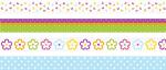 HEYDA Deko Tapes Frühling Blumen jede Rolle 5 m x 15...