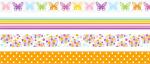Deko Tapes Frühling Butterflies jede Rolle 5 m x 15...