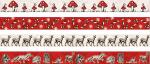 HEYDA Deko Tapes Weihnachten Pilze jede Rolle 5 m x 15 mm...