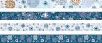Deko Tapes Weihnachten Kristalle jede Rolle 5 m x 15 mm...