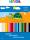 HEYDA Tonpapier-Superblock 24 x 34 cm 100 % Recyclingpapier 25 Farben