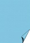 Motivkarton Happy Papers Punkte A4 hellblau