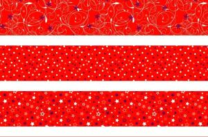 HEYDA 204875537 Faltstreifen-Set für Fröbelsterne 1 x 30 cm rot