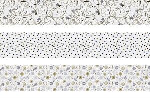 Faltstreifen-Set für Fröbelsterne 1 x 30 cm 15 x 45 cm Papier weiss