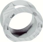 HEYDA 204876200 Rundlaternen-Zuschnitt Ø 22 cm weiss