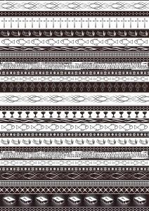 Transparentpapier Kommunion/Konfirmation Bordüre A4