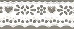 HEYDA Papierspitze selbstklebend Wellen 2 m x 17 mm...