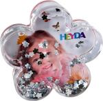 Schneekugel Glitzerblume 10 x 10 cm Display ca. 20 x 17 x...