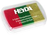 Stempelkissen 3Color rt/d.gn/go HEYDA 20-4888467 60x30mm