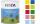 Stempelkissen 10ST sort. HEYDA 20-4888470 3x3cm Rainbow