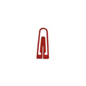 Alco Briefklammer Plastik 26mm rot 1000 Stück