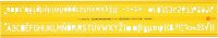 Standardgraph H-Profil ISO B 3098/1 Mittelschr. ger. 1...