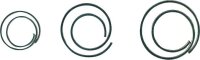Alco Briefklammer CIRCULAR Metall glanzvernickelt 20mm 50...
