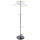 Alco Standgarderobe pulverbeschichtetes Metall 178 cm Ø 48 silber