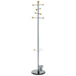 Alco Standgarderobe pulverschichtetes Metall, 175 cm...