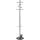Alco Standgarderobe pulverschichtetes Metall, 175 cm Ø 38 silber