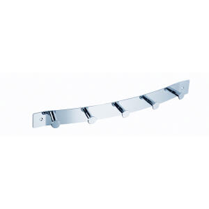 Alco Garderobenleiste Metall 40,5x3,8x6cm chormfarben