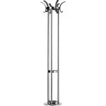 Alco Standgarderobe Metall 174 cm Ø 42,5 silber