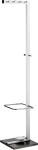 Alco Standgarderobe Metall lackiert 35x36x178 cm weiß