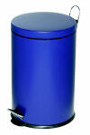 Alco Tretabfalleimer Stahl kunststoffbeschichtet 20l blau