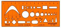 Standardgraph Elektro-Schablone Schule/Ausbildung 1...