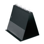 Veloflex Tisch-Flip-Charts A4 quer schwarz mit 10 Hüllen 4345
