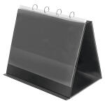 Veloflex Tisch-Flip-Chart A3 quer 4-Ring-Rund-Mechanik 30 mm