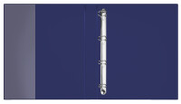 Veloflex Ringbuch A4 PVC d-blau 4-R-Combi 25mm