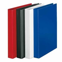Veloflex Ringbuch A4 PVC d-blau 4-Ring 16mm