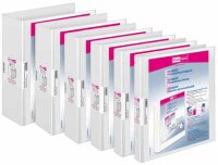 Veloflex VELODUR-Ringbuch A4 weiß 4-Ring 15 mm