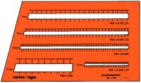 Standardgraph Beschriftungslineal normo-type 1 Stück
